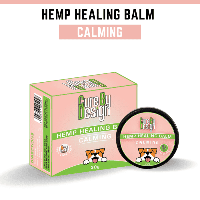 Cure-By-Design Hemp Healing Balm – Calming 30g