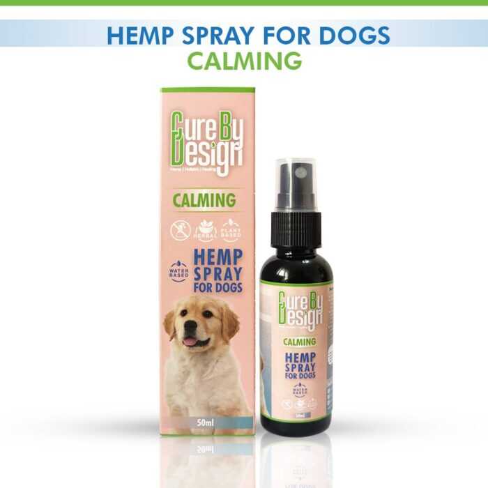 Cure-By-Design - CALMING Hemp Spray For Dogs