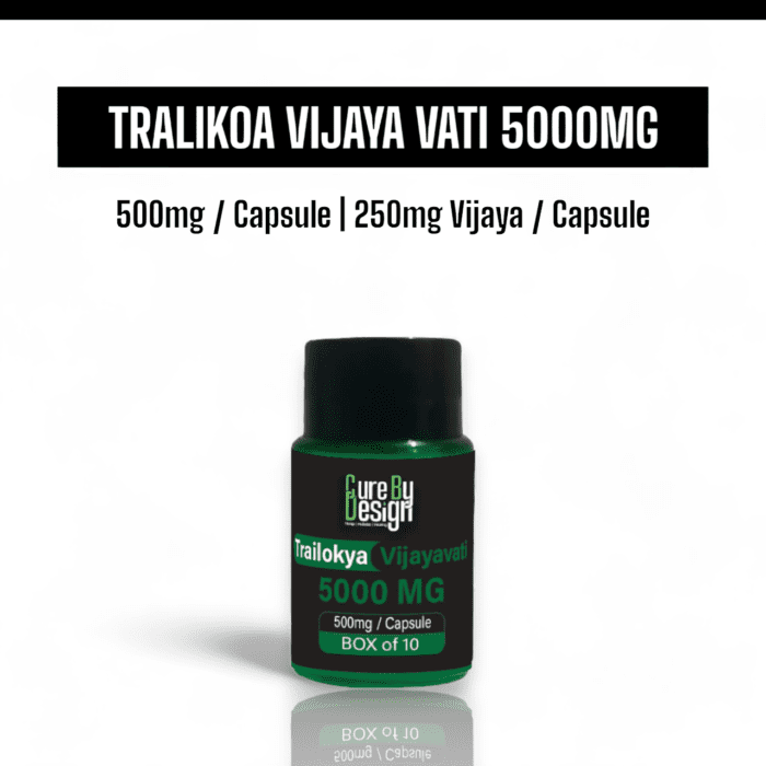 Buy Trailokya Vijayavati 5000 MG capsule - curebydesign